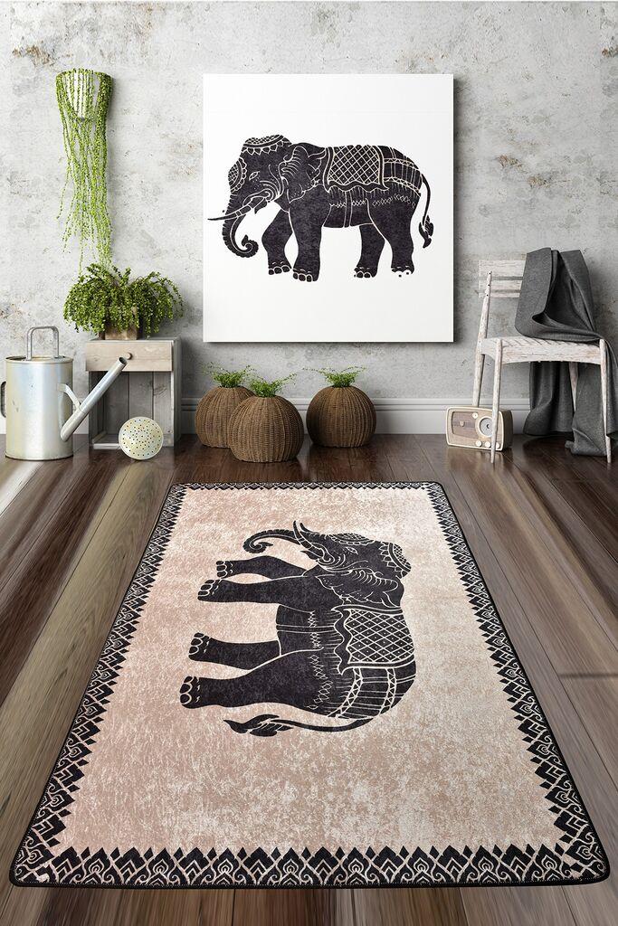 Conceptum Hypnose tepih Elefante Nero, 80x200cm, šareni
