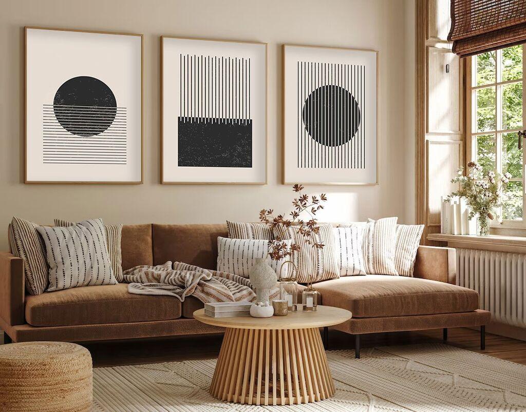Wallity Uramljena slika Huhu212, 20x30 cm , 3 dela
