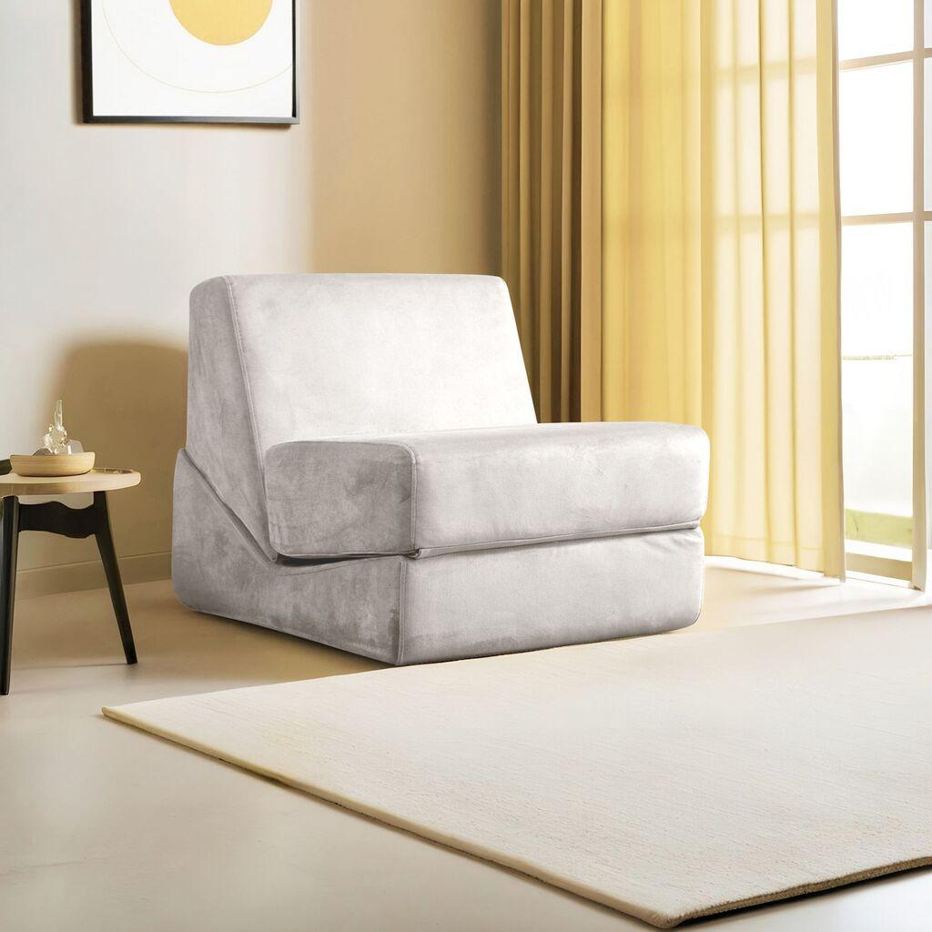 Atelier del Sofa Sklopiva fotelja Origami, 70 x 100 x 70 cm, Krem