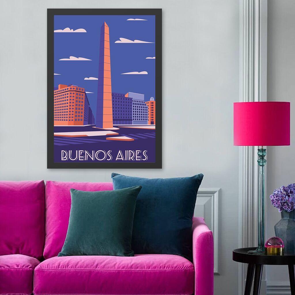 Wallity Uramljena slika Buenos Aires, 40x55 cm