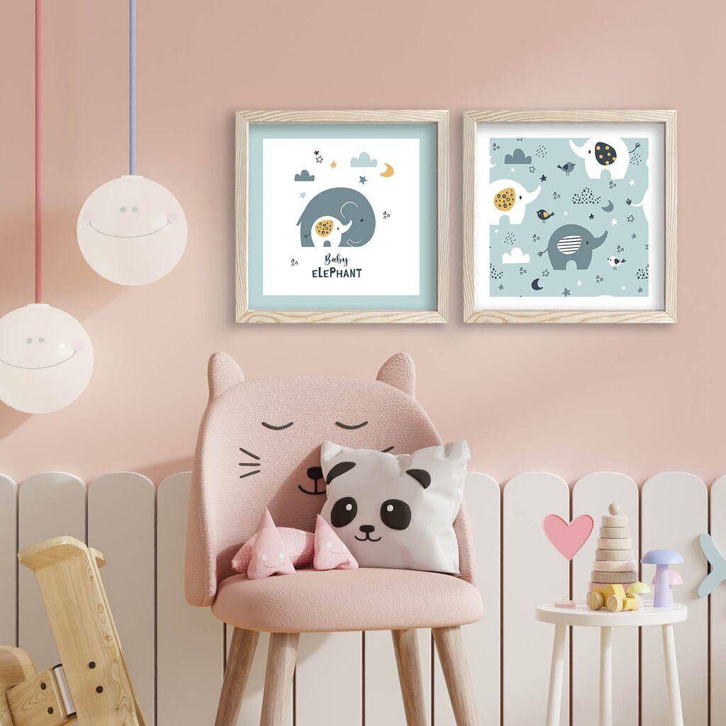 Wallity Slika 2P3333KCT-015, 2 dela, 33 x 68 cm