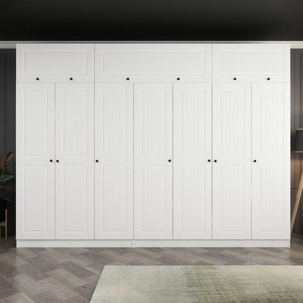 Hanah Home Ormar Kale-5232, 315x255x52 cm, Bijela