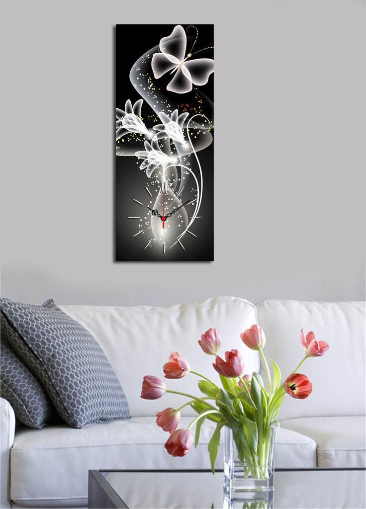 Zidni sat Wallity 30x70cm Šareni