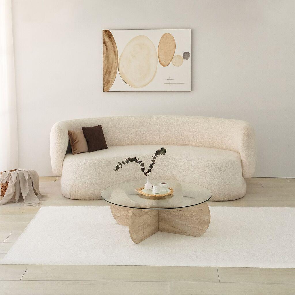 Hanah Home Club sto Himalayas, 90x30 cm, bež