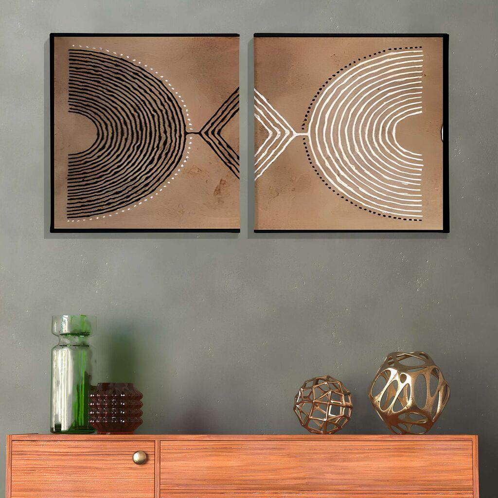 Zidna slika ASR_CNV2-9, 50x50cm, 2 dijela