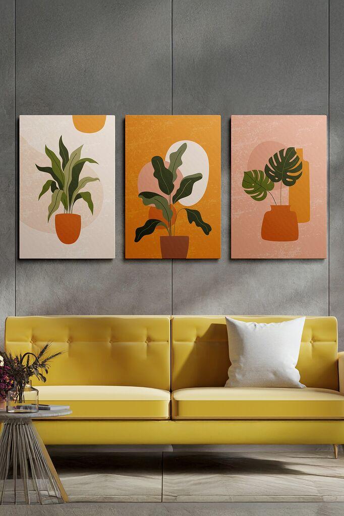 Wallity slika Ersycnvs17, 50x70 cm, 3 dijela