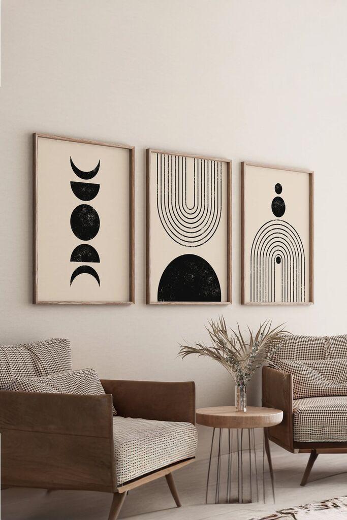 Wallity Slika 3Dartsoho17, 3 dela, 33 x 48 cm