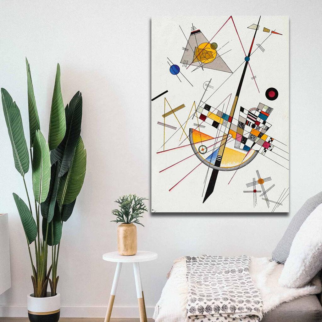 Wallity 70100KANDINSKY034 Dekorativna slika, 70x100cm