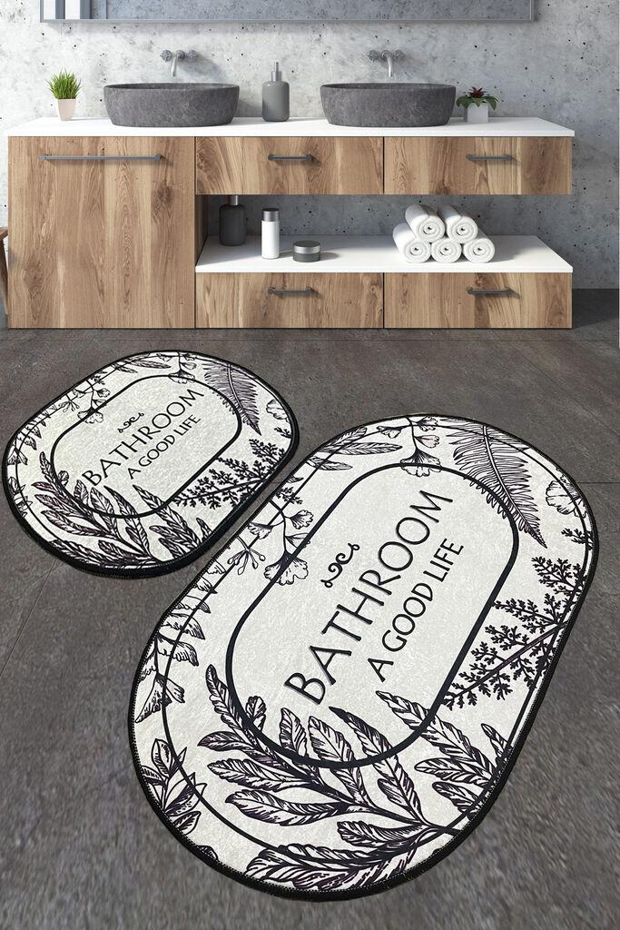 L'essentiel Maison Set od 2 kupaonska tepiha Šarene
