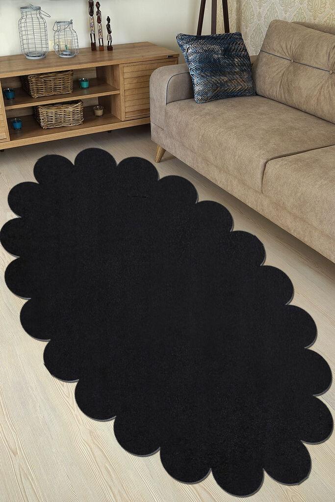 Conceptum Hypnose tepih Ellipse Daisy, 100x150 cm, crni