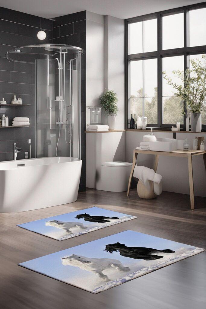 L'essentiel Maison set prostirki za kupatilo CT-5119, šareni