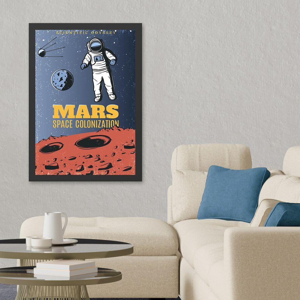 Wallity Uramljena slika Mars, 35x45 cm