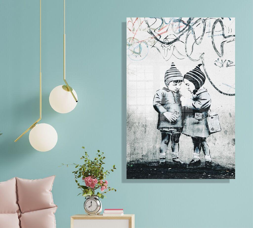 Wallity Slika od kalenog stakla 30x45cm