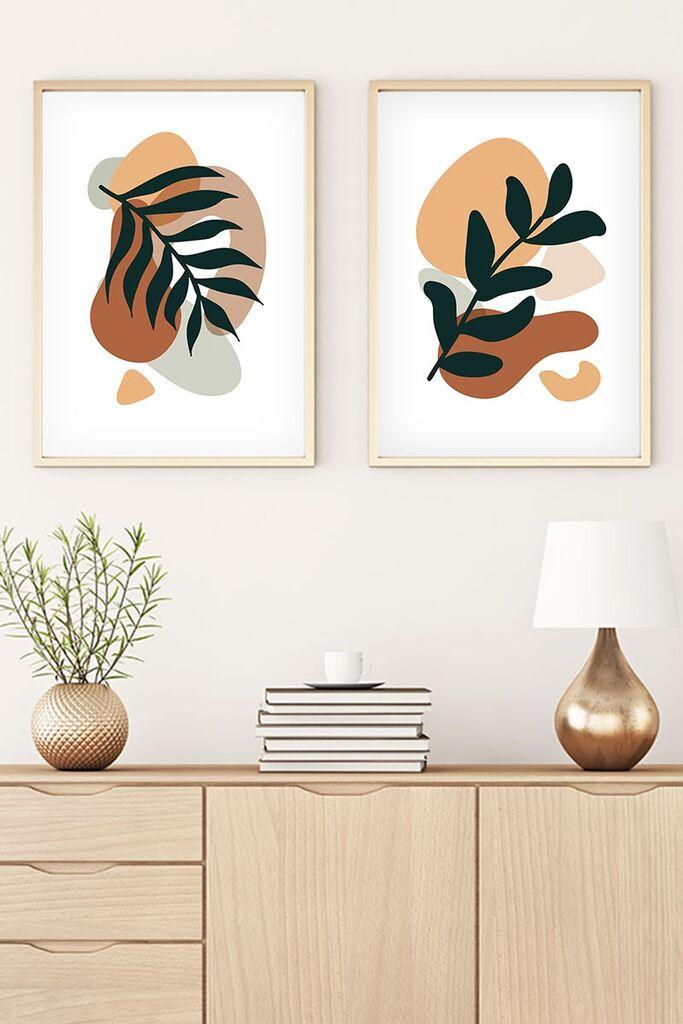 Wallity Uramljena slika Huhu34, 30x40 cm , 2 dela