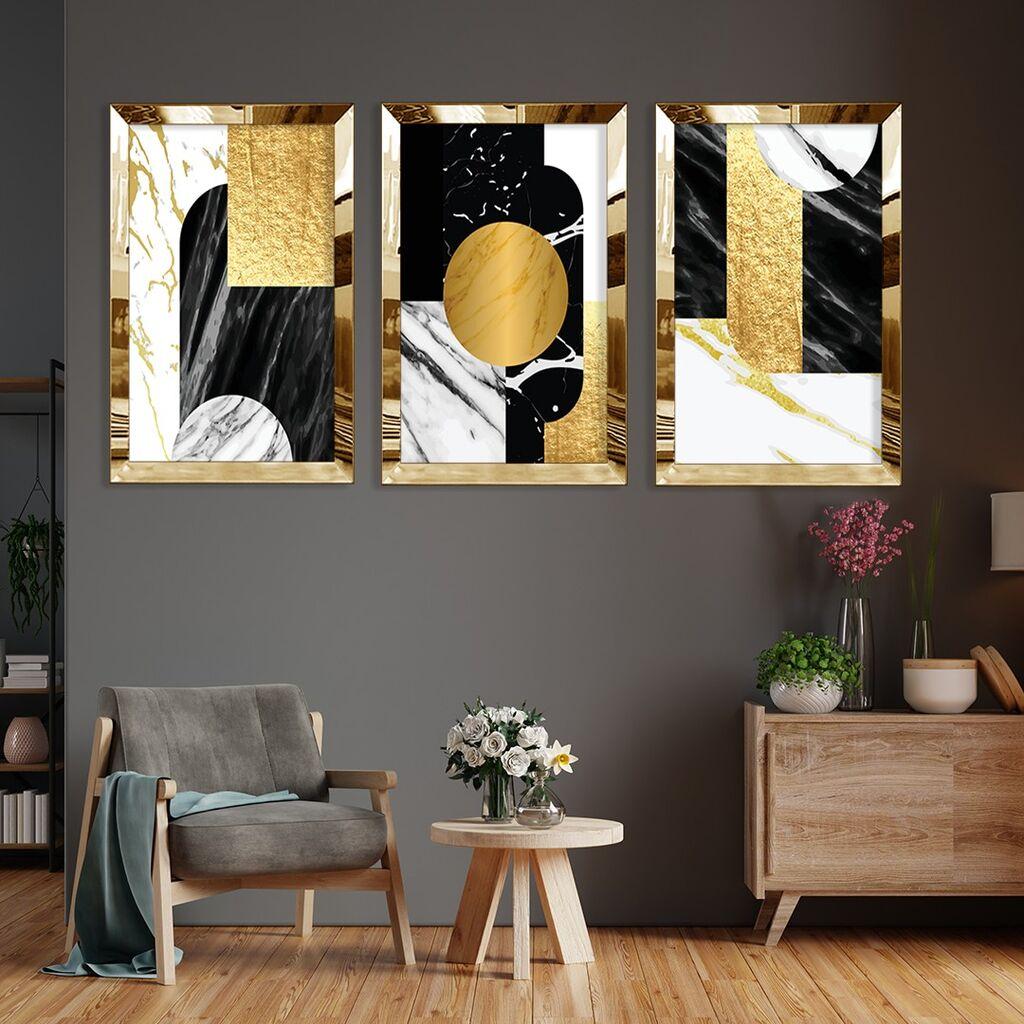 Wallity Slika Huhu393, 40x60 cm, 3 dela