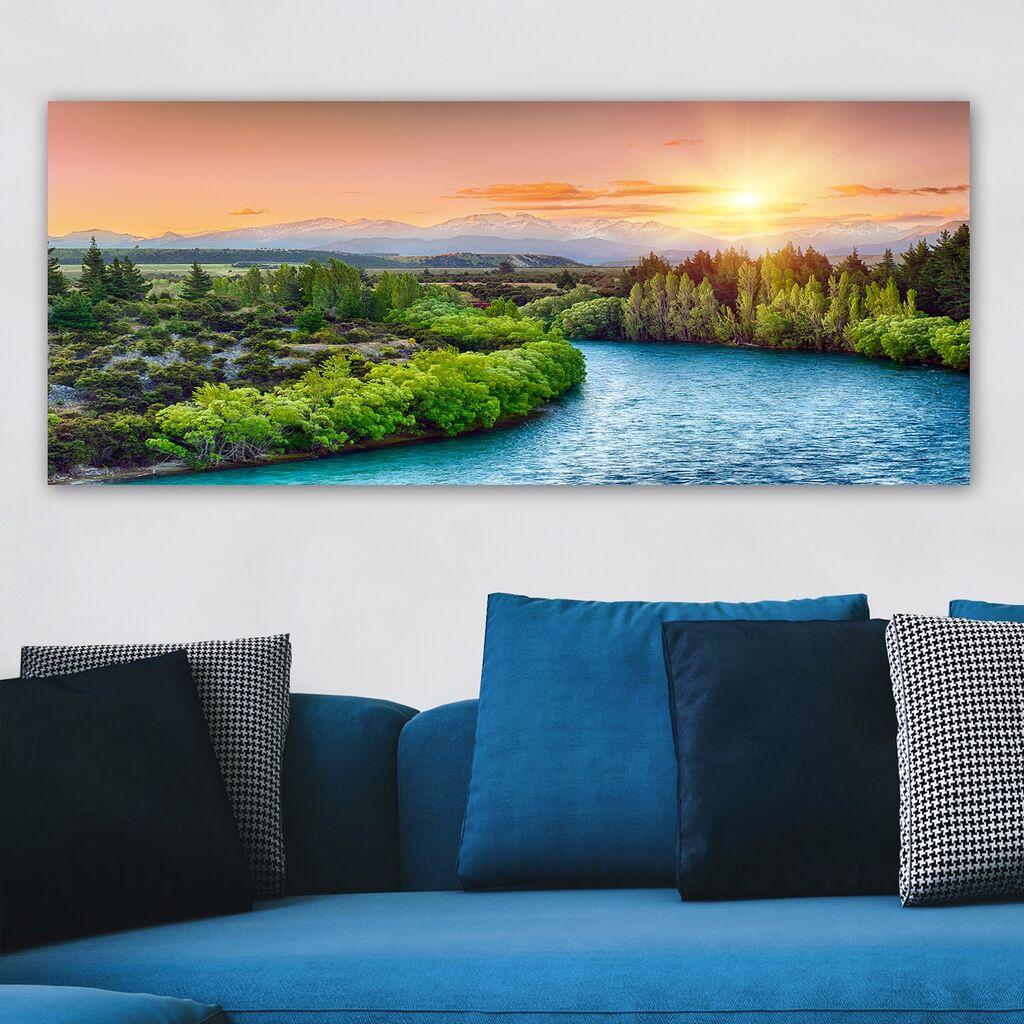 Wallity Slika na platnu 50x120cm
