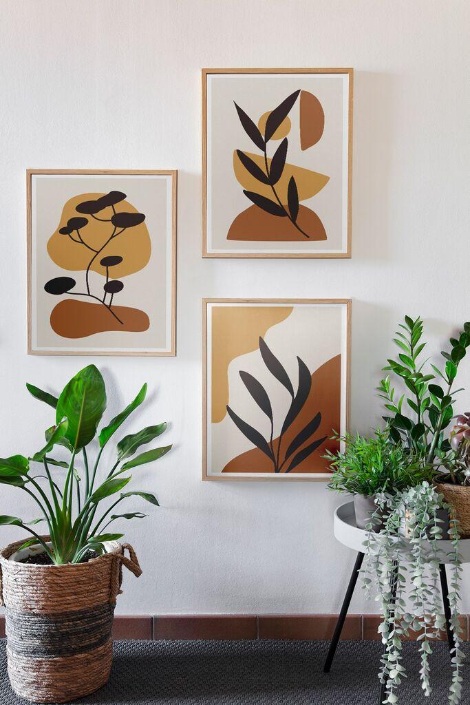Wallity Slika 3Dartsoho128, 3 dela, 33 x 48 cm