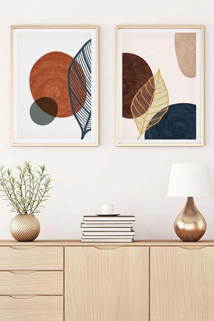 Wallity Uramljena slika Huhu46, 30x40 cm , 2 dela