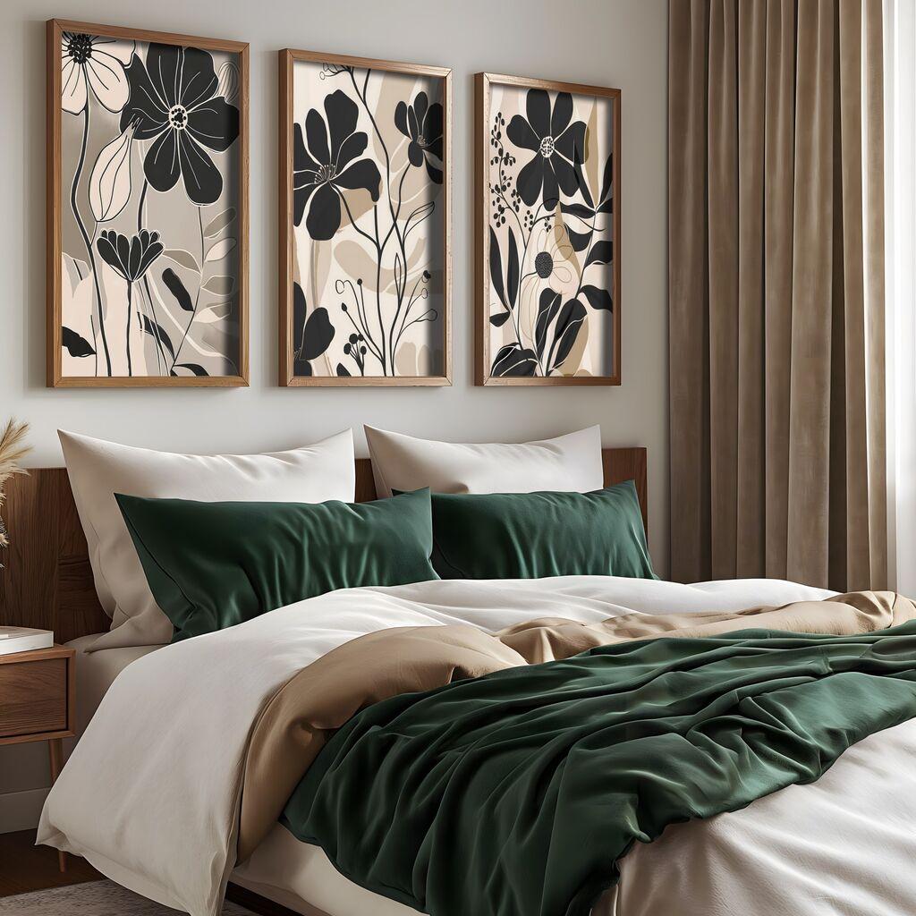 Wallity Slika GE265, 3 dela, 35 x 47 cm