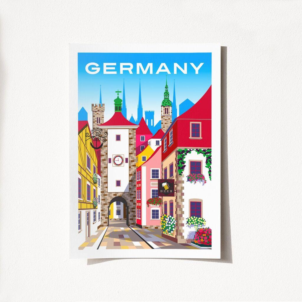 Wallity Poster Germany-2002, 21x29.7cm