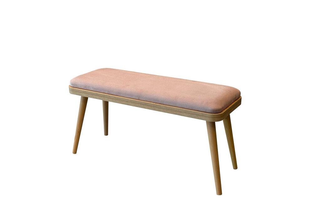 Hanah Home klupa Vina Mini 0701, 90x46x33 cm, bež
