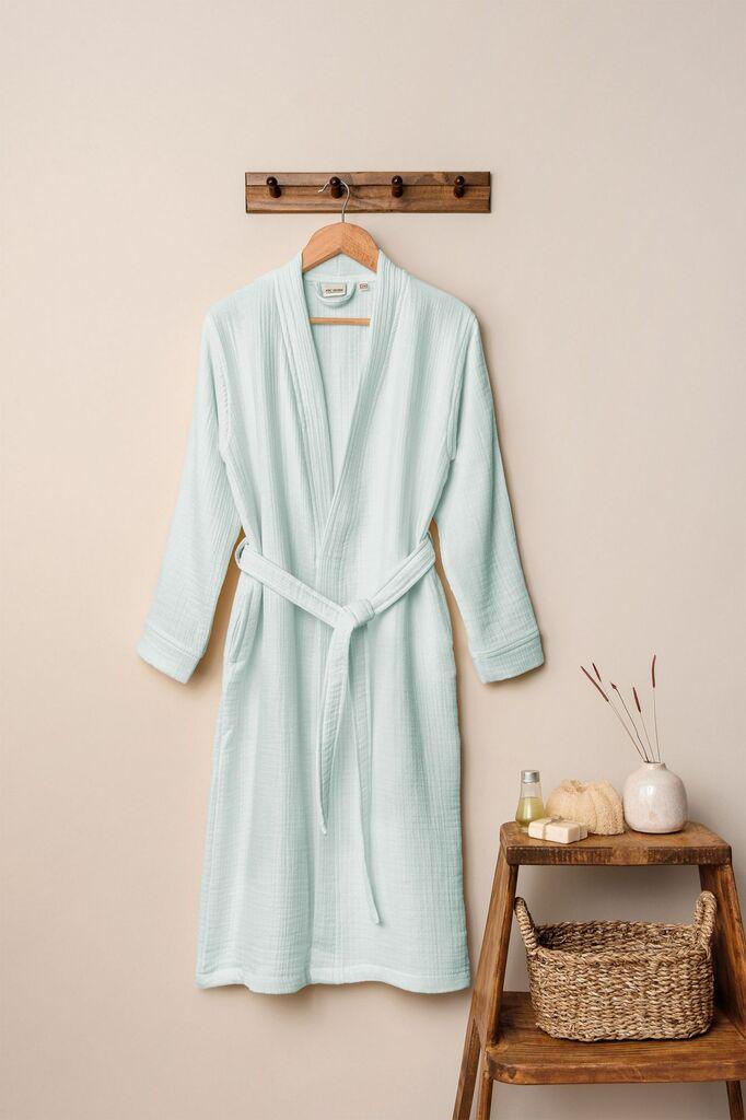 L'essentiel Maison Ženski bade mantil Kimono, svijetloplava
