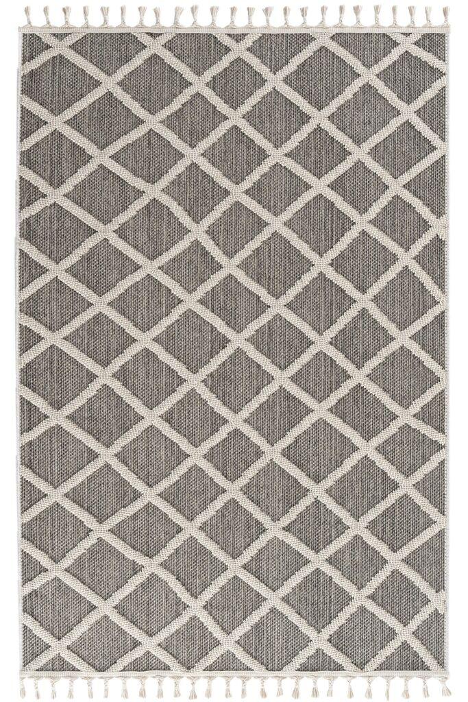 Conceptum Hypnose tepih Bukle 1409, 200x290 cm, sivo-bijeli
