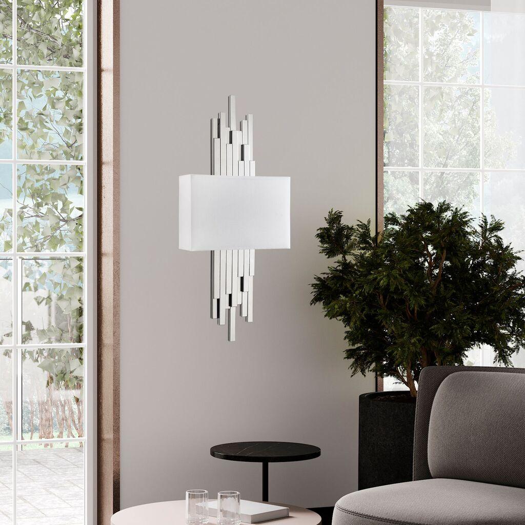 Opviq Zidna lampa Axis-15121, 35x75x10cm, IP20, Bijela