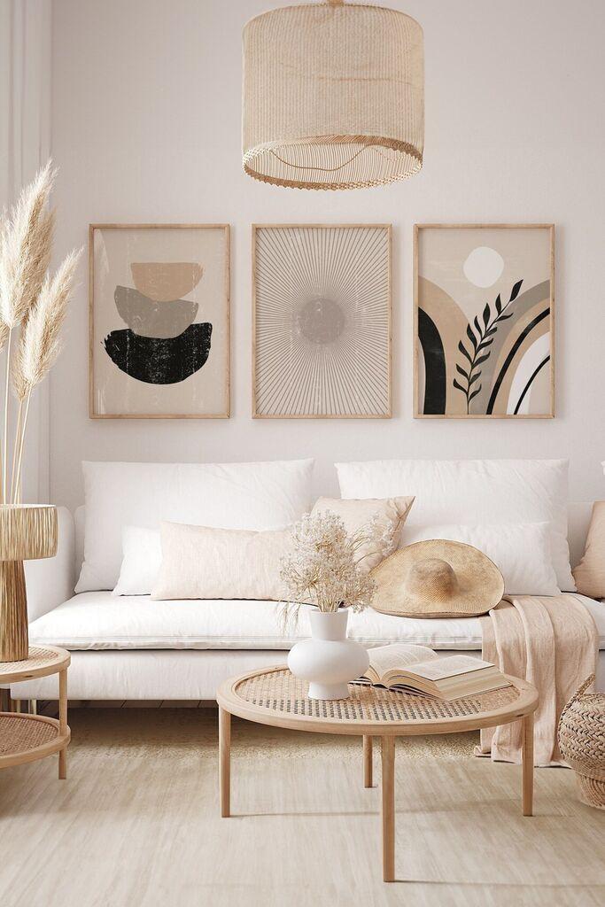 Wallity Slika Artsycllct38, 3 dela, 33 x 48 cm