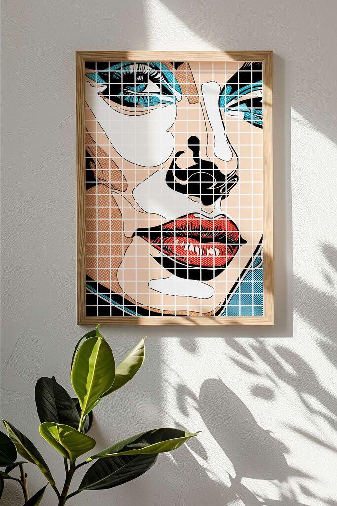 Uokvirena slika Wallity Popkare21, 33x48 cm