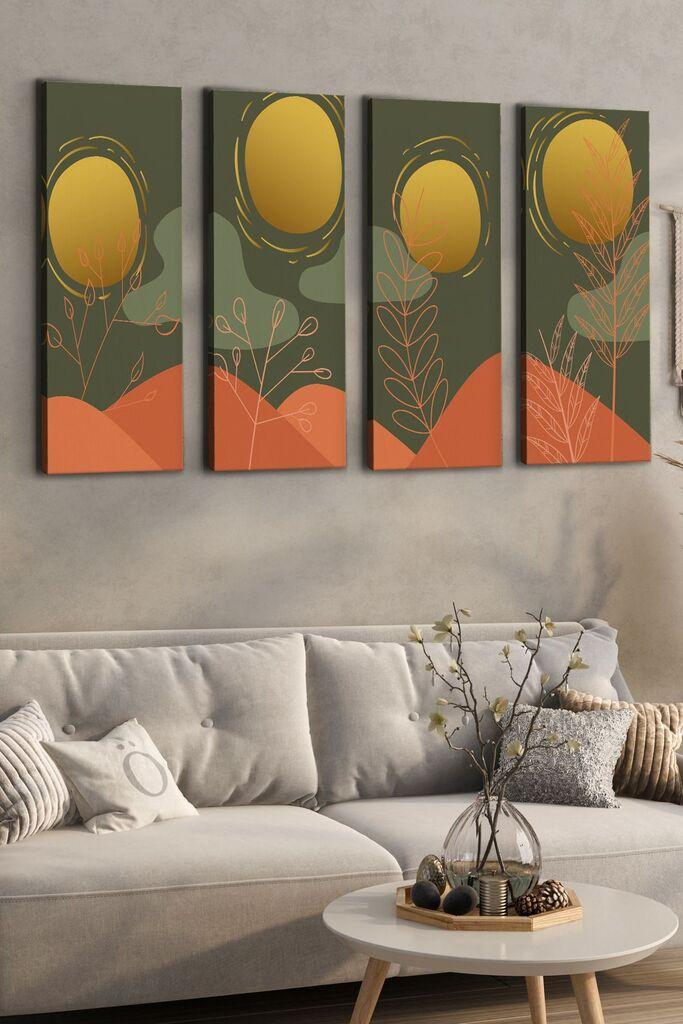 Wallity slika Ersycnvs4Asm4, 30x90 cm, 4 dijela