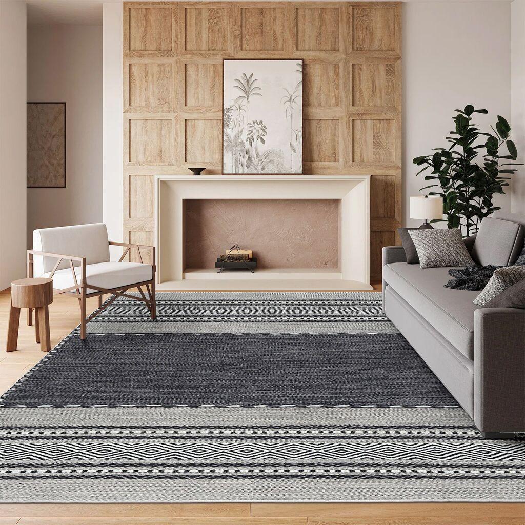Conceptum Hypnose Tepih Wookece253, 60x100 cm, Tamno siva
