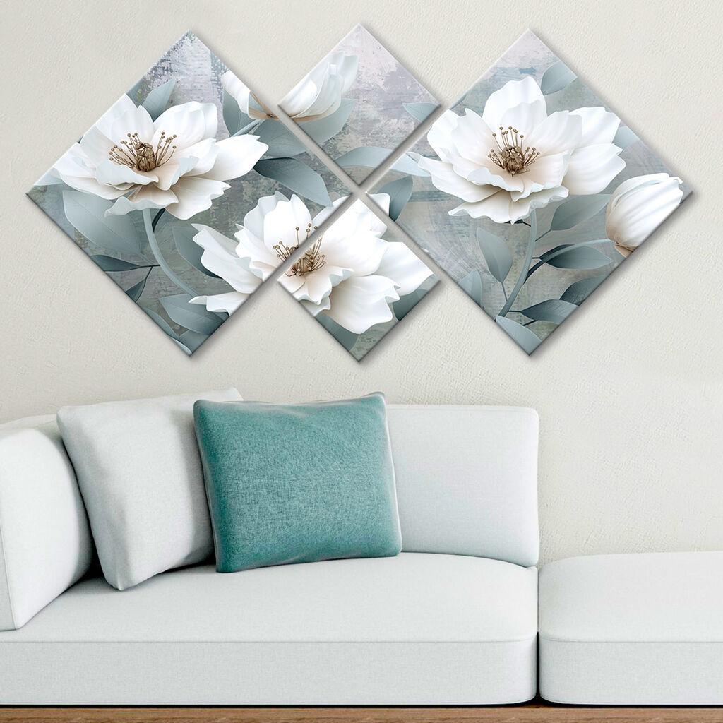 Wallity Slika 4MDF1608769768, 60x115 cm, 4 dela