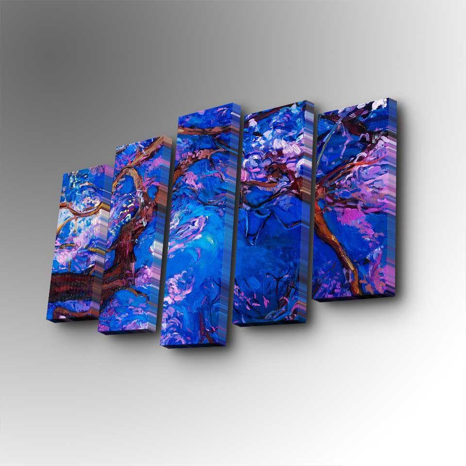 Wallity Slika 5PUC-134, 82 x 50 cm, 5 dijelova