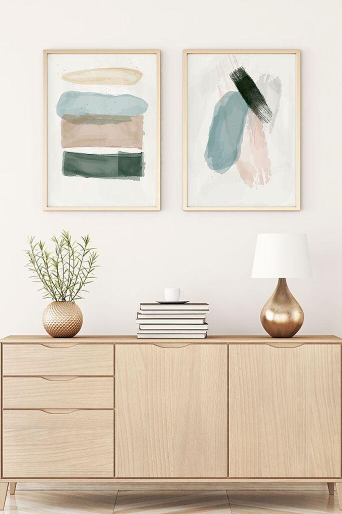Wallity Uramljena slika Huhu103, 30x40 cm , 2 dela