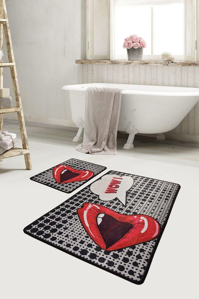 L'essentiel Maison Set od 2 kupaonska tepiha Šarene