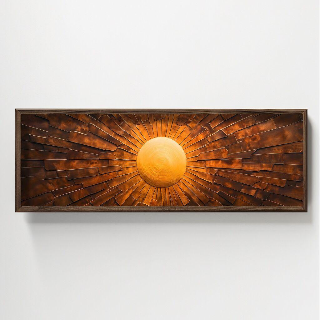 Wallity Slika HUM033, 120x40x3,5cm