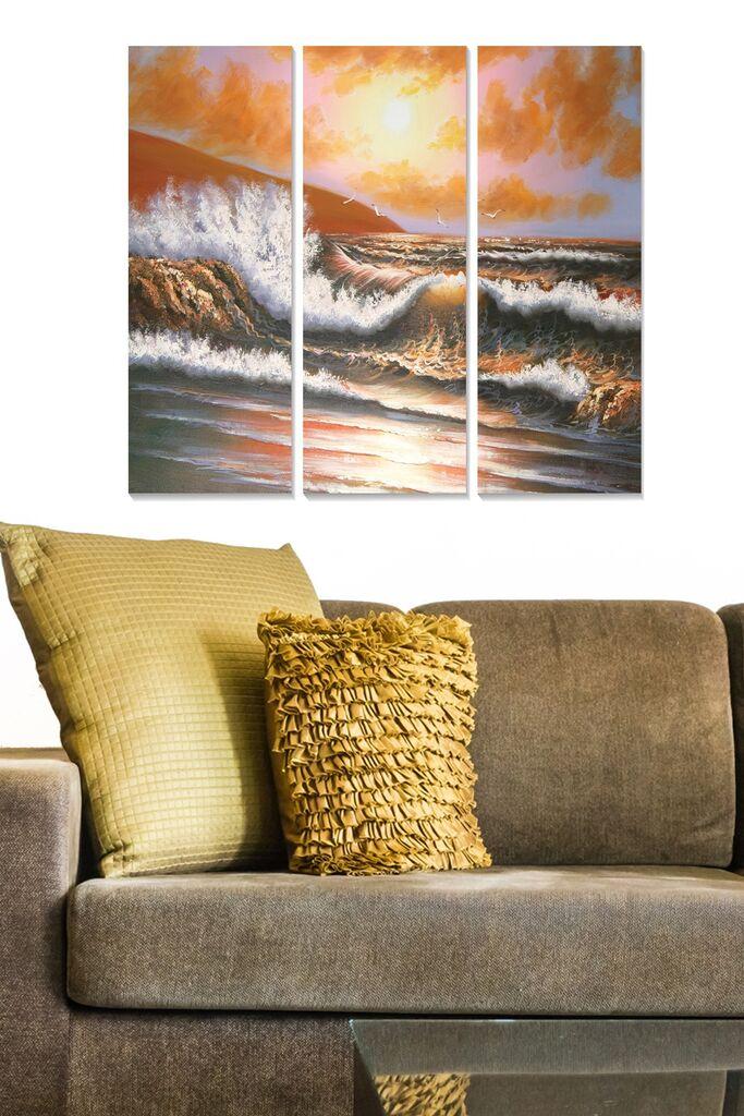 Wallity Slika MDFDSCF7602, 70x50 cm, 3 dela