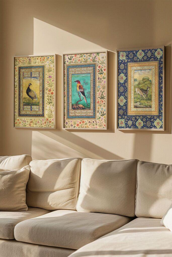 Uokvirena slika Wallity Artsmdf3Lu2, 33x48 cm, 3 dijela