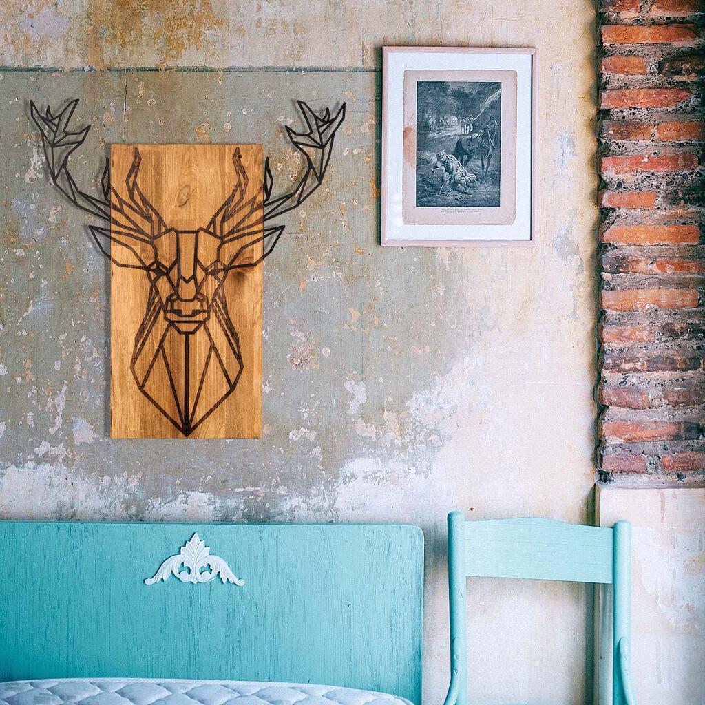 Wallity Zidna dekoracija Deer, 61x66cm