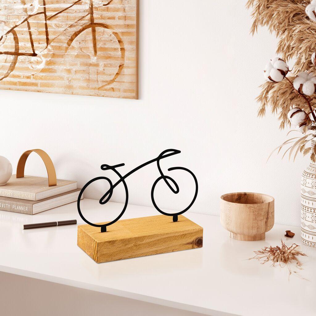 Aberto Design Velo ukrasna figura, 12x8x17 cm, crna