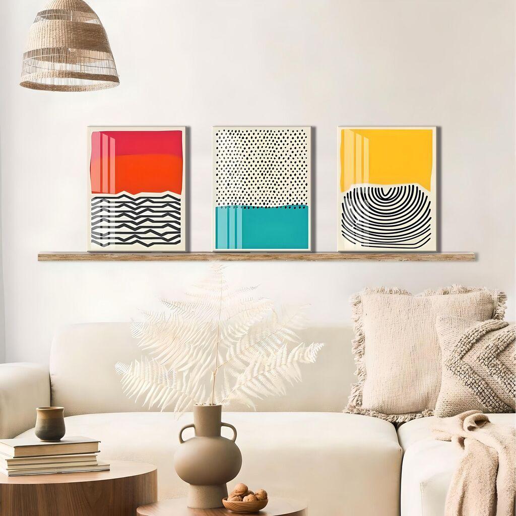 Wallity Dekorativna slika UDC15, 30x40cm, 3 dela