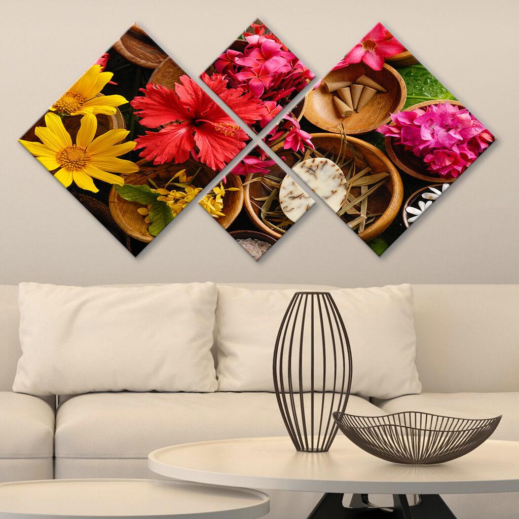 Wallity Slika 4MDF704999149, 60x115 cm, 4 dela