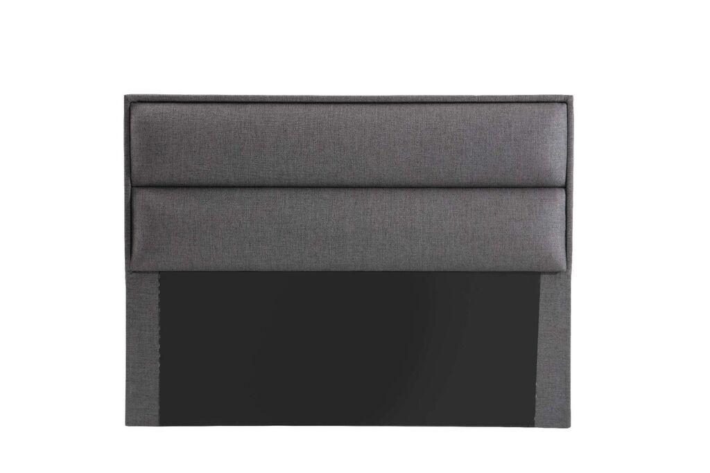Hanah Home Rise uzglavlje kreveta, 167x127x5 cm, tamnosiva