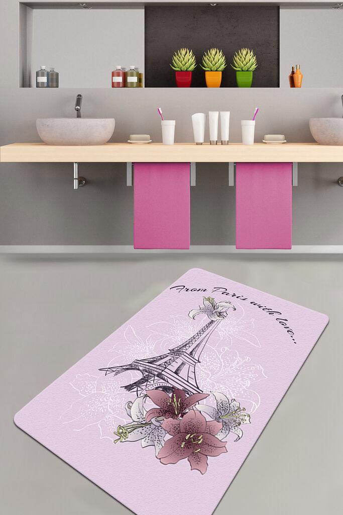 L'essentiel Maison otirač za kupatilo iz Pariza, 80x100cm, roze