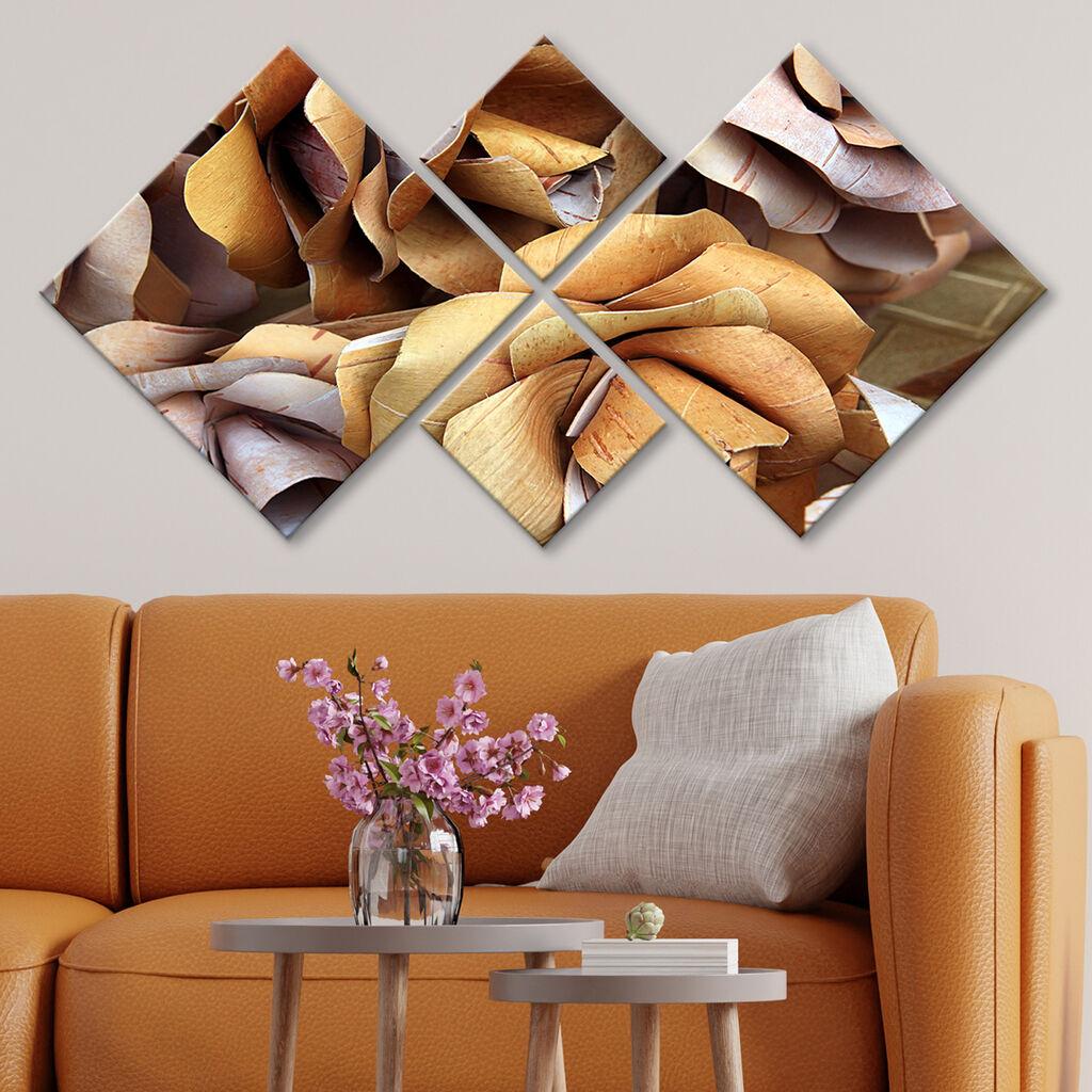 Wallity Slika 4MDF38511646, 60x115 cm, 4 dela