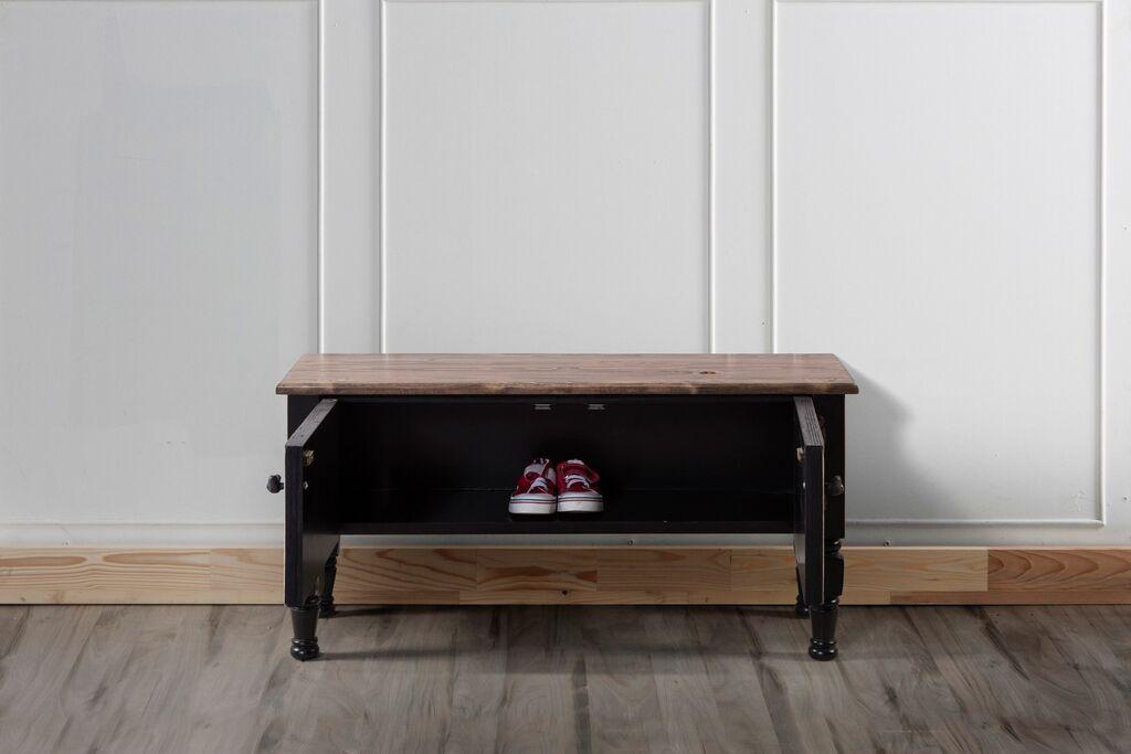 Hanah Home TV ormarić Ada Mini, 100x45x30 cm, Crna