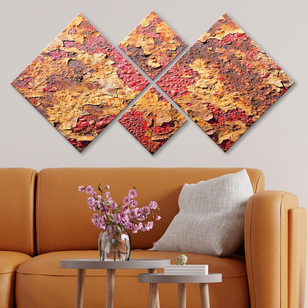 Wallity Slika 4MDF1081098, 60x115 cm, 4 dela