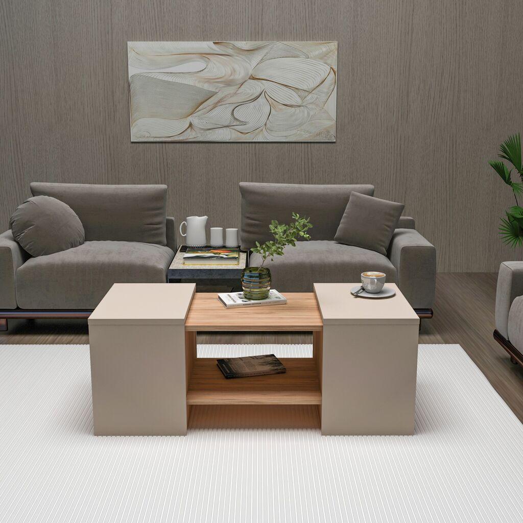 Hanah Home Set klub stolovi Sartos, bež