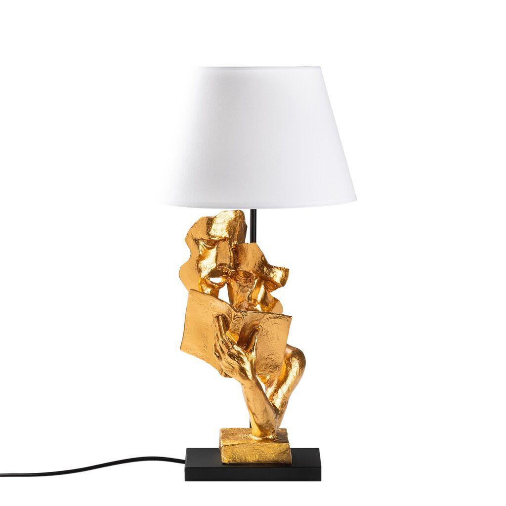 Stolna lampa Wallity, bijela